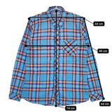 GAIJIN MADE チェック 長袖シャツ ブルー メンズ ガイジンメイド【中古】5-0705M∞