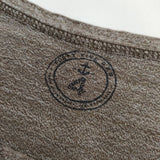 45R/45rpm 刺繍 ワッペンポケット 半袖Ｔシャツ カットソー ブラウン メンズ フォーティーファイブアールピーエム【中古】5-0609S∞