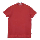 POLO RALPH LAUREN CUSTOM FIT カスタムフィット 半袖 ポロシャツ レッド メンズ ポロ・ラルフローレン【中古】5-0607S∞