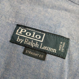 POLO RALPH LAUREN チェック ストレートフィット ショートパンツ ハーフパンツ ショーツ ブルー メンズ ポロ・ラルフローレン【中古】5-0609S∞