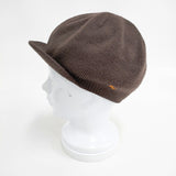 BURBERRY LONDON ニットキャップ リバーシブル 帽子 ニットキャップ ブラウン レディース バーバリーロンドン【中古】5-1023T◎