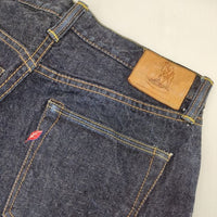 正藍屋 pure blue japan サイズ34 ジーンズ デニムパンツ ネイビー レディース 正藍屋【中古】5-0816G∞