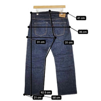 正藍屋 pure blue japan サイズ34 ジーンズ デニムパンツ ネイビー レディース 正藍屋【中古】5-0816G∞