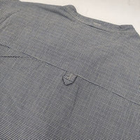 MHL. TINY GINGHAM COTTON 595-2153509 プルオーバー 長袖シャツ ブルー ホワイト レディース エムエイチエル【中古】5-0816M∞