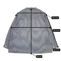 MHL. TINY GINGHAM COTTON 595-2153509 プルオーバー 長袖シャツ ブルー ホワイト レディース エムエイチエル【中古】5-0816M∞
