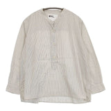 MHL. プルオーバー GRAPHIC COTTON STRIPE コットン ストライプ 595-0153510 長袖シャツ ベージュ レディース エムエイチエル【中古】5-0816M∞