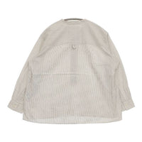 MHL. プルオーバー GRAPHIC COTTON STRIPE コットン ストライプ 595-0153510 長袖シャツ ベージュ レディース エムエイチエル【中古】5-0816M∞