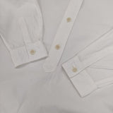 MHL. DRY COTTON POPLIN プルオーバー 595-2253513 長袖シャツ ホワイト レディース エムエイチエル【中古】5-0816M∞