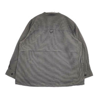 MHL. TINY GINGHAM COTTON プルオーバー 595‐1153506 長袖シャツ グレー レディース エムエイチエル【中古】5-0816M∞