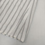 MHL. 4 LINE STRIPE COTTON 595-2153503 長袖シャツ オフホワイト グレー レディース エムエイチエル【中古】5-0816M∞