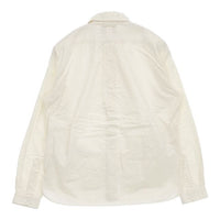 YAECA コンフォートシャツ スナップボタン 171102 長袖シャツ アイボリー NATURAL レディース ヤエカ【中古】5-0816M∞