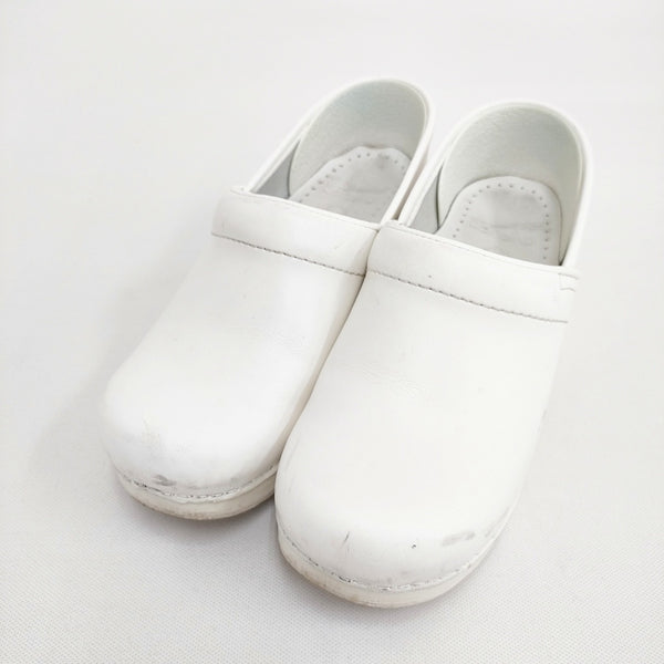 dansko PROFESSIONAL BOX プロフェッショナル サイズ35 サボ シューズ・靴 ホワイト レディース ダンスコ【中古】5-0911G◎