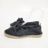 OUTIL エスパドリーユ サイズ37 シューズ・靴 ブラック レディース ウティ【中古】5-0714M◎