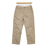atelier naruse na-05050 cotton Chino pants コットンチノパンツ 38 チノパンツ ベージュ レディース アトリエナルセ【中古】5-0816G∞