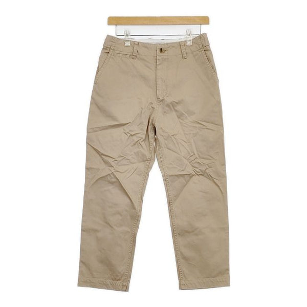 atelier naruse na-05050 cotton Chino pants コットンチノパンツ 38 チノパンツ ベージュ レディース アトリエナルセ【中古】5-0816G∞