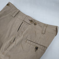 atelier naruse na-05050 cotton Chino pants コットンチノパンツ 38 チノパンツ ベージュ レディース アトリエナルセ【中古】5-0816G∞