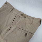 atelier naruse na-05050 cotton Chino pants コットンチノパンツ 38 チノパンツ ベージュ レディース アトリエナルセ【中古】5-0816G∞