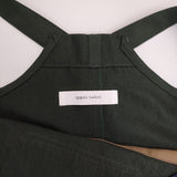 ippei takei ウール ナイロン オーバーオール サロペット グリーン レディース イッペイタケイ【中古】5-0825T∞