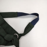 ippei takei ウール ナイロン オーバーオール サロペット グリーン レディース イッペイタケイ【中古】5-0825T∞