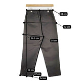 JOURNAL STANDARD LUXE ピーチツイル サルエルパンツ イージー パンツ 23AW グレー レディース ジャーナルスタンダード ラックス【中古】5-0816G∞