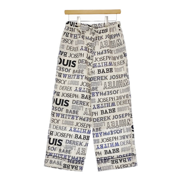 BEAMS BOY 新品 ボーイワードイージーパンツ 定価17380円 パンツ 24AW ライトグレー レディース ビームスボーイ【中古】5-0429M♪