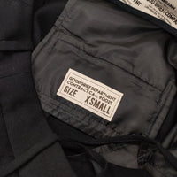 GOOD GRIEF イージースラックス ウール混 XS サルエルパンツ ネイビー レディース グッド グリーフ【中古】5-0816G∞