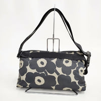 marimekko NEAT CROSSBODY MINI UNIKKO S ウニッコ ショルダーバッグ ブラック ベージュ レディース マリメッコ【中古】5-0929G∞