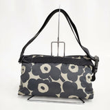 marimekko NEAT CROSSBODY MINI UNIKKO S ウニッコ ショルダーバッグ ブラック ベージュ レディース マリメッコ【中古】5-0929G∞