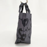 marimekko JE LUNCH BAG ウニッコ ランチ トートバッグ グレー ブラック レディース マリメッコ【中古】5-0929G∞