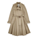 KEITA MARUYAMA コットン ベルト付き トレンチコート ベージュ レディース ケイタマルヤマ【中古】5-0816M∞