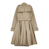 KEITA MARUYAMA コットン ベルト付き トレンチコート ベージュ レディース ケイタマルヤマ【中古】5-0816M∞