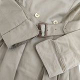 KEITA MARUYAMA コットン ベルト付き トレンチコート ベージュ レディース ケイタマルヤマ【中古】5-0816M∞