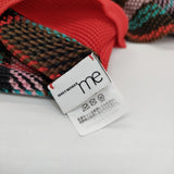 me ISSEY MIYAKE TARTAN CHECK TOP MI33FJ791 長袖Ｔシャツ カットソー ロンＴ レッド ブラウン レディース ミー イッセイミヤケ【中古】5-1021M△