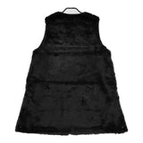 Barbour ビームス購入 Liner Vest ライナーベスト フェイクファー 232LLIS002 リバーシブル ベスト ブラック レディース バブアー【中古】5-0801T△