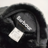 Barbour ビームス購入 Liner Vest ライナーベスト フェイクファー 232LLIS002 リバーシブル ベスト ブラック レディース バブアー【中古】5-0801T△