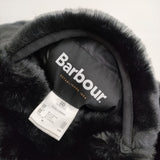 Barbour ビームス購入 Liner Vest ライナーベスト フェイクファー 232LLIS002 リバーシブル ベスト ブラック レディース バブアー【中古】5-0801T△
