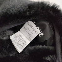 Barbour ビームス購入 Liner Vest ライナーベスト フェイクファー 232LLIS002 リバーシブル ベスト ブラック レディース バブアー【中古】5-0801T△