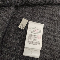 Anggae 24AW ニットベスト 定価18920円 ジャーナルスタンダード購入 24080463000430 ベスト チャコールグレー レディース アンゲ【中古】5-0801T△