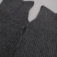 Anggae 24AW ニットベスト 定価18920円 ジャーナルスタンダード購入 24080463000430 ベスト チャコールグレー レディース アンゲ【中古】5-0801T△
