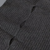 Anggae 24AW ニットベスト 定価18920円 ジャーナルスタンダード購入 24080463000430 ベスト チャコールグレー レディース アンゲ【中古】5-0801T△