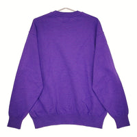 Yonetomi WAVE COTTON KNIT PULLOVER 定価20900円 ジャーナルスタンダード別注 ニット 24AW パープル メンズ ヨネトミ/米富繊維【中古】5-0511M♪