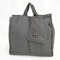 hALON アーロン パディング ビッグトートバッグ 定価23100円 24F13G0297 ショルダーバッグ ブラック ユニセックス【中古】5-0918G∞