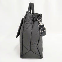 hALON アーロン パディング ビッグトートバッグ 定価23100円 24F13G0297 ショルダーバッグ ブラック ユニセックス【中古】5-0918G∞