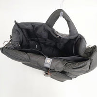 hALON アーロン パディング ビッグトートバッグ 定価23100円 24F13G0297 ショルダーバッグ ブラック ユニセックス【中古】5-0918G∞