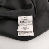 mina perhonen lampo za5272 定価59400円 コーデュロイ ギャザー ロングスカート ダークネイビー レディース ミナペルホネン【中古】5-0801T△