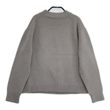 mina perhonen rombo aaa8722 アルパカウール 定価71500円 セーター ニット グレー レディース ミナペルホネン【中古】5-0801T△