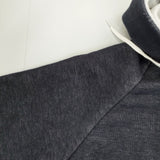 mina perhonen slappe za8629 定価38500円 スウェット サイズ40 ジップアップ パーカー ネイビー レディース ミナペルホネン【中古】5-1021M△