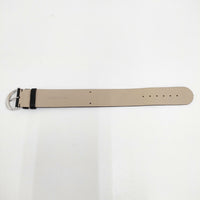 Georg Jensen ミラーダイヤル ヴィヴィアンナ オーバル 腕時計 ホワイト レディース ジョージジェンセン【中古】5-0522G◎