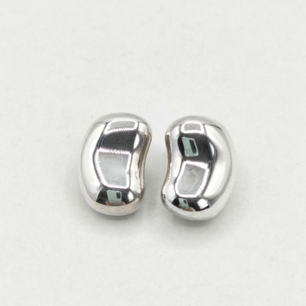 TIFFANY&Co. Peretti ビーンズ イヤリング シルバー レディース ティファニー【中古】5-0630G∞