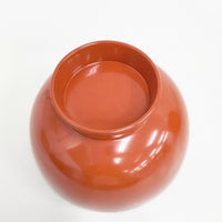 漆器 お茶碗 お吸い物椀 食器 レッド レディース【中古】5-0508G◎